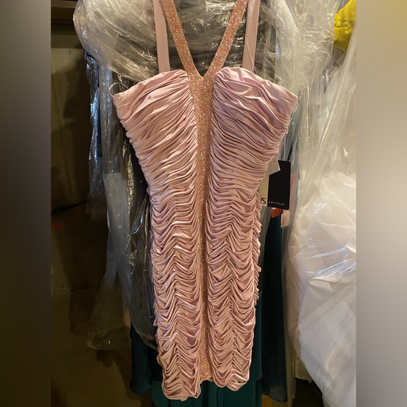 JS light Lilac cocktail dress - Picture 4 of 5